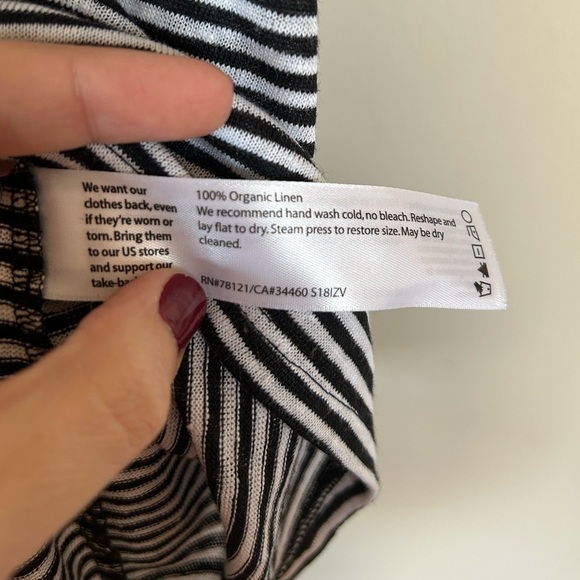 Eileen Fisher | Organic Linen racer back Women’s tank top size XS - Picture 4 of 4